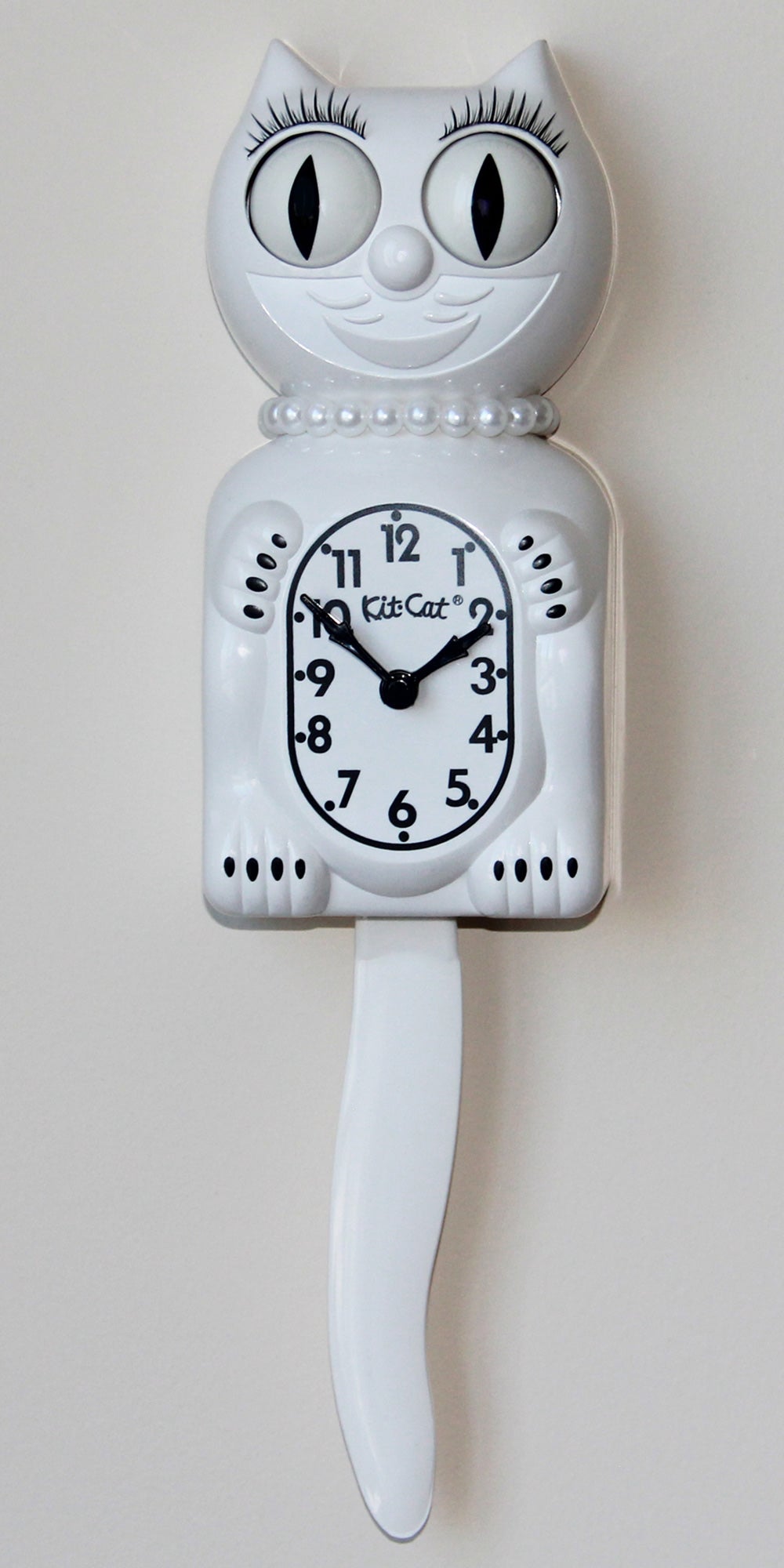 White Lady Kit-Cat® Klock