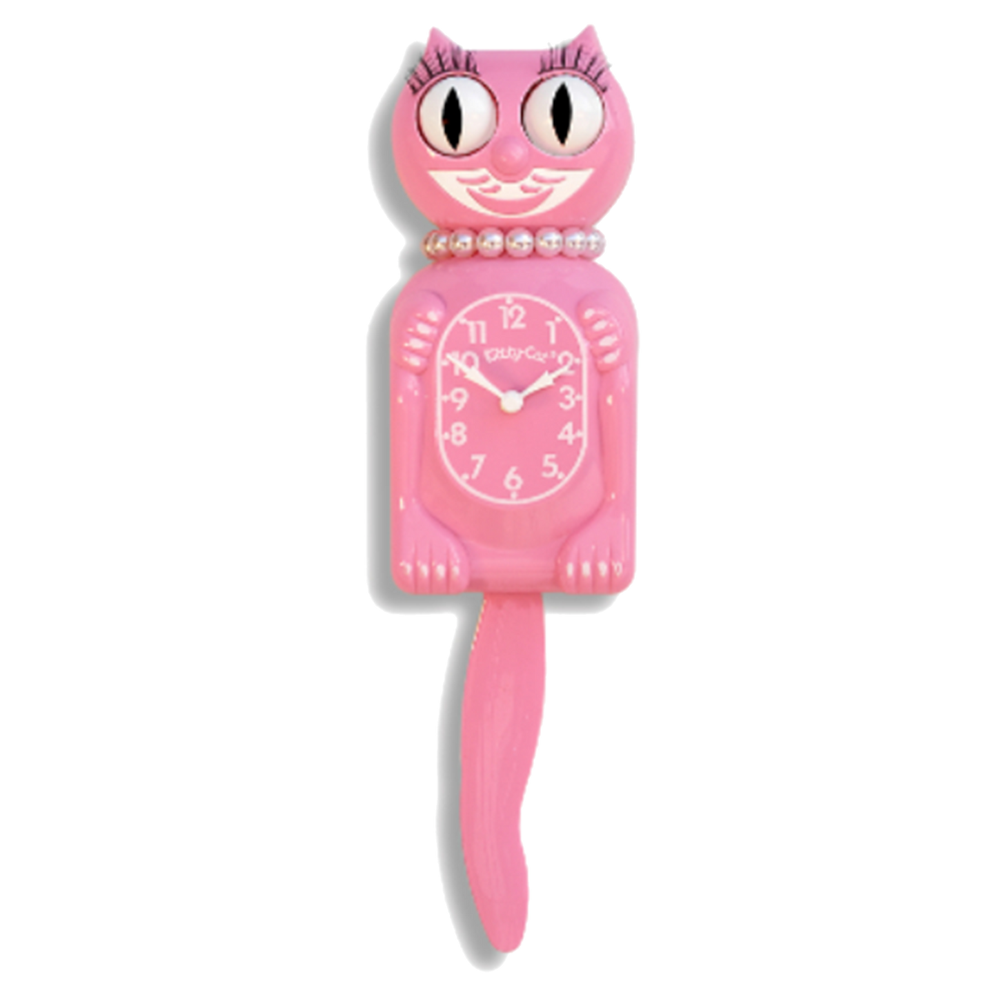 Pink Satin Miss Kitty-Cat® Klock