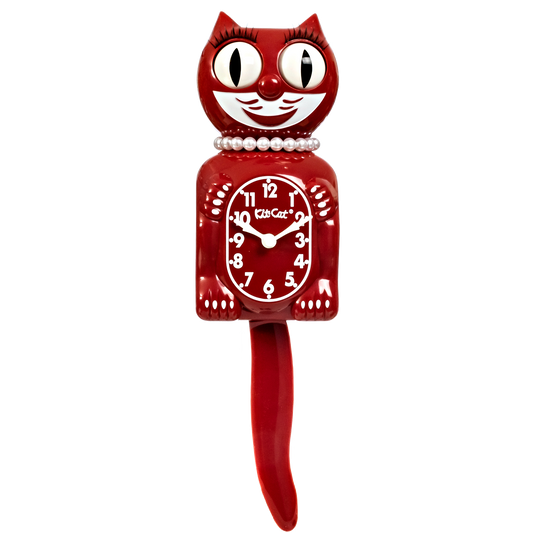 Space Cherry Lady Kit-Cat® Klock